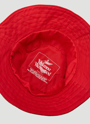 Sonnet Bucket Hat Vivienne Westwood Sonnet Bucket Hat Black vvw0243031