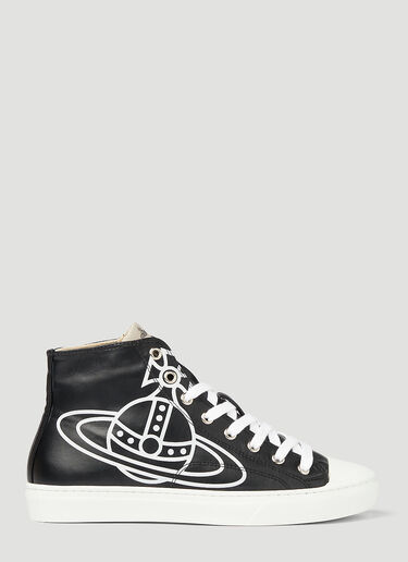 Plimsoll High-Top Sneakers Vivienne Westwood Plimsoll High-Top Sneakers Black vvw0248018