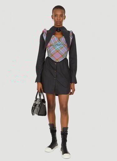 心形衬衫裙 Vivienne Westwood 心形衬衫裙 黑色 vvw0251028