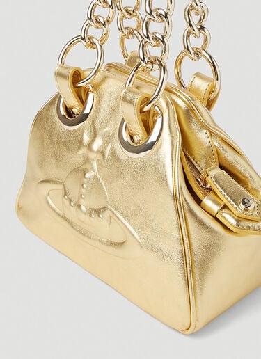 Archive Orb Chain Shoulder Bag Vivienne Westwood Archive Orb Chain Shoulder Bag Gold vvw0251032
