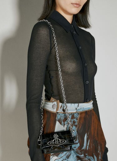 迷你 Courtney 腰包 Vivienne Westwood 迷你 Courtney 腰包 黑色 vvw0253029