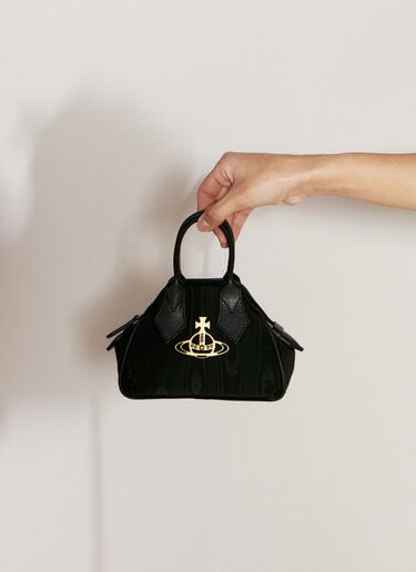 迷你 Yasmine 手提包 Vivienne Westwood 迷你 Yasmine 手提包 黑色 vvw0256007