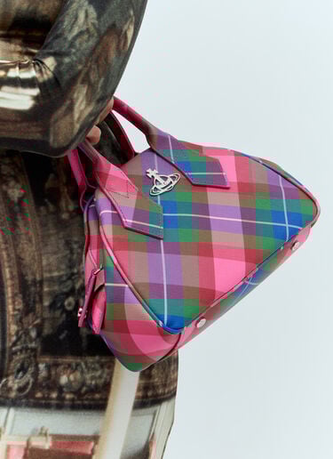 스몰 야스민 핸드백 Vivienne Westwood 스몰 야스민 핸드백 핑크 vvw0257007