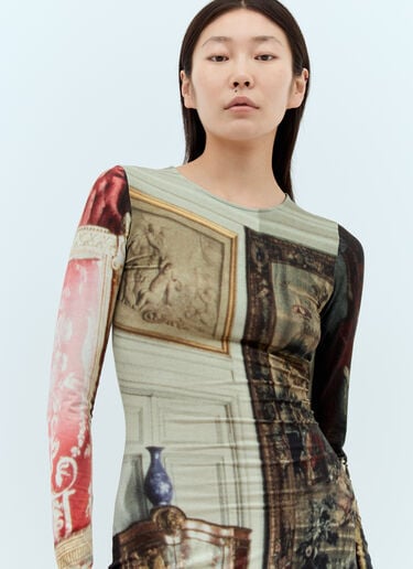 롱 불 원피스 Vivienne Westwood 롱 불 원피스 멀티컬러 vvw0257021