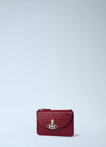 Half Moon Leather Cardholder Vivienne Westwood Half Moon Leather Cardholder Black vvw0261043