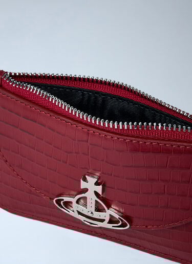 Half Moon Leather Cardholder Vivienne Westwood Half Moon Leather Cardholder Black vvw0261043