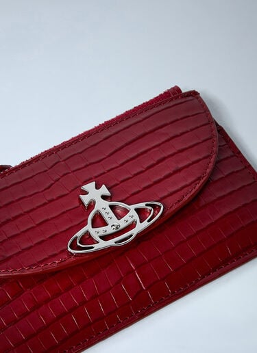 Half Moon Leather Cardholder Vivienne Westwood Half Moon Leather Cardholder Black vvw0261043