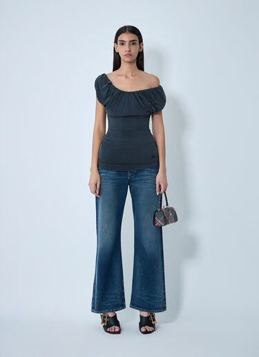 Gathered Top Vivienne Westwood Gathered Top Black vvw0262006