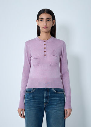 Vivienne Westwood Tit Sweater Pink vvw0262007
