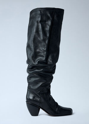 Vivienne Westwood River Leather Boots Black vvw0262008
