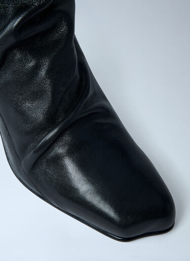 River Leather Boots Vivienne Westwood River Leather Boots Black vvw0262008