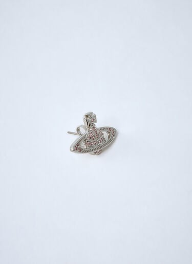 Vivienne Westwood Mini Bas Relief Earrings Silver vvw0262032