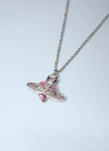 New Diamante Heart Pendant Vivienne Westwood New Diamante Heart Pendant Silver vvw0262034