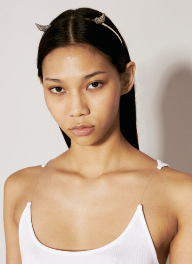 혼 앨리스 헤드밴드 Vivienne Westwood 혼 앨리스 헤드밴드 실버 vww0256007