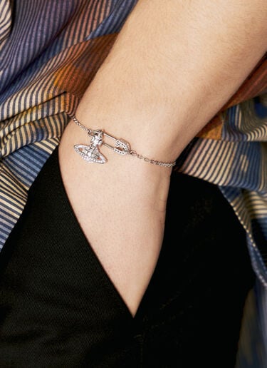 Lucrece 安全别针手链 Vivienne Westwood Lucrece 安全别针手链 银色 vww0356001