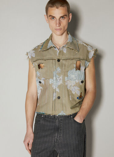 Vivienne Westwood 메이페어 바스 릴리프 펜던트 목걸이  실버 vww0356011