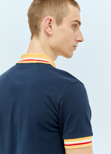 Sun Polo衫 Wales Bonner Sun Polo衫 藏蓝 wbn0156003