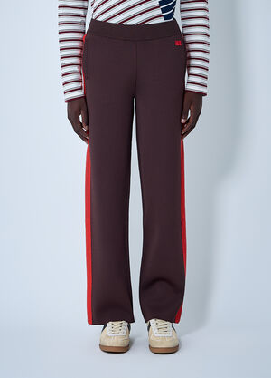 Wales Bonner Tide Track Pants Brown wbn0162002