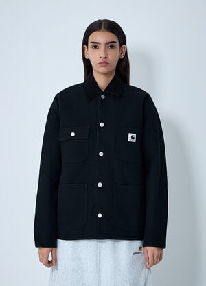 Carhartt WIP OG Michigan Coat 'Dearborn' Canvas Black wip0262007