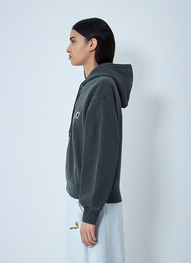 Hooded Logo Motif Sweatshirt Carhartt WIP Hooded Logo Motif Sweatshirt Black wip0262010