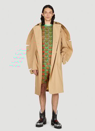 Walter Van Beirendonck Devil 圆领徽标 T 恤 绿色 wlt0152014