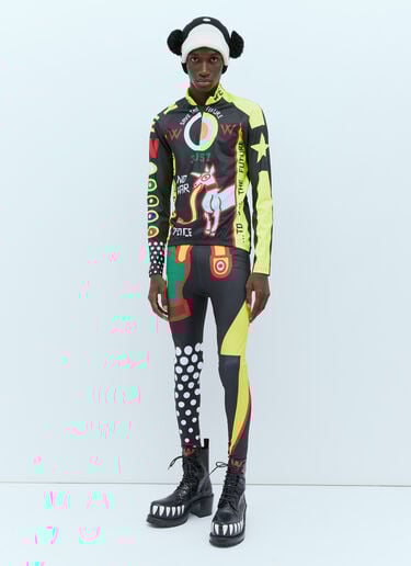 57 Bike Long Sleeve Top Walter Van Beirendonck 57 Bike Long Sleeve Top Black wlt0154008