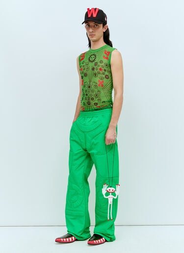 Space 长裤 Walter Van Beirendonck Space 长裤 绿色 wlt0156004