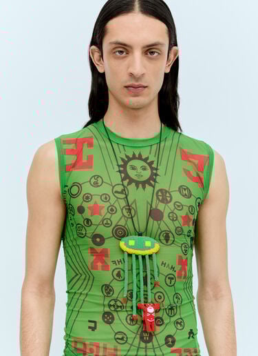 빔 미 업 목걸이 Walter Van Beirendonck 빔 미 업 목걸이 그린 wlt0156034