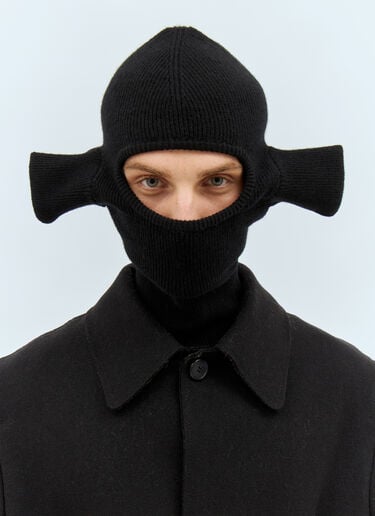Boom 巴拉克拉法帽 Walter Van Beirendonck Boom 巴拉克拉法帽 黑色 wlt0158021