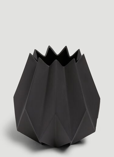 Folded Vase Audo Copenhagen Folded Vase Black wps0638142