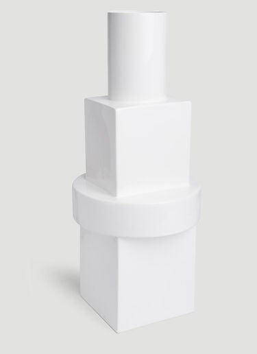 Block Vase Tom Dixon Block Vase White wps0638495