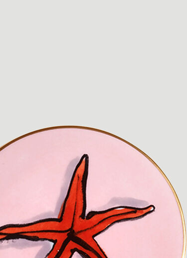 Set of Four Il Viaggio di Nettuno Coaster Ginori 1735 Set of Four Il Viaggio di Nettuno Coaster Multicolour wps0644422