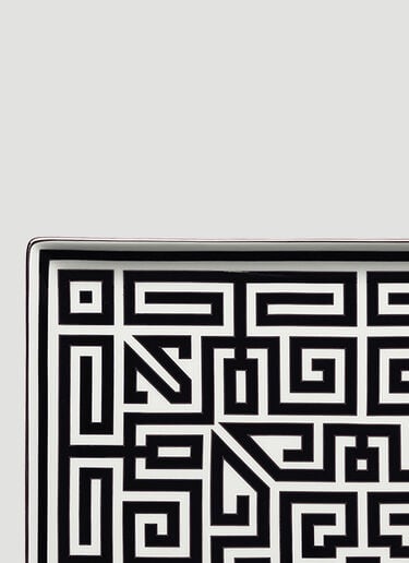 Labirinto Vide Poche Squared Plate Ginori 1735 Labirinto Vide Poche Squared Plate Black wps0644475