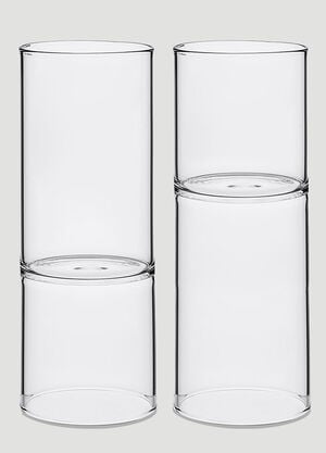 Fferrone Design Set of Two Revolution Wine Glass Transparent wps0644552