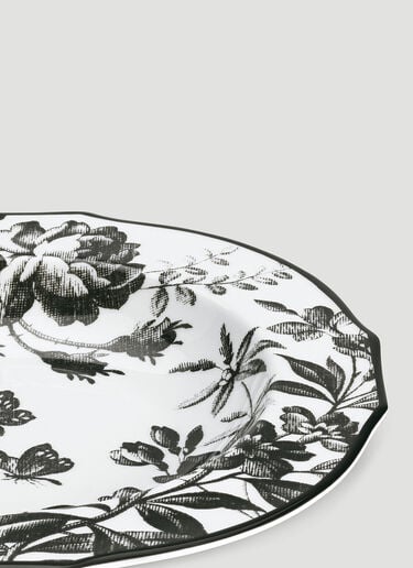 Gucci Set of Two Herbarium Soup Bowls Black wps0690063
