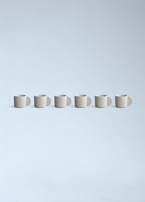 101 Copenhagen Set Of Six Native Espresso Cups Cream wps0691742