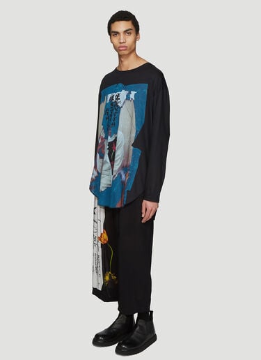 Yohji Graphic Long Sleeve Yohji Yamamoto Yohji Graphic Long Sleeve Black yoy0136006