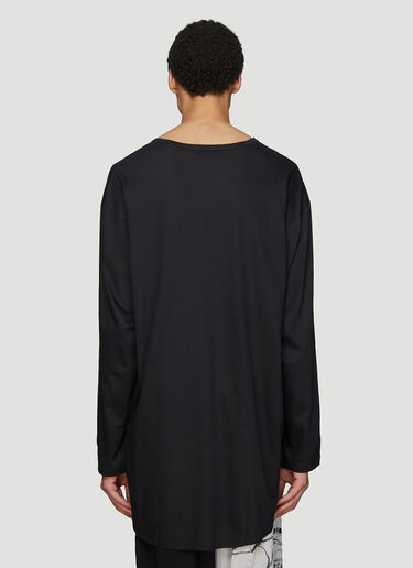 Yohji Graphic Long Sleeve Yohji Yamamoto Yohji Graphic Long Sleeve Black yoy0136006