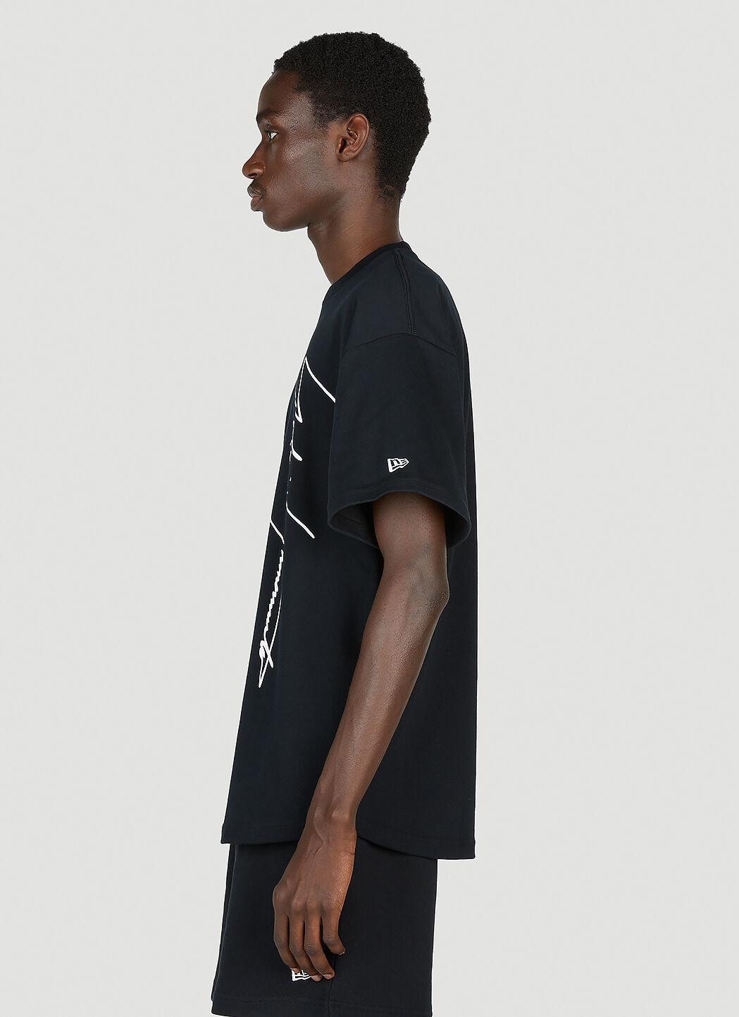 Yohji Yamamoto × New Era Tシャツ 2枚セット Yohji Yamamoto x NEW ERA OVERSIZED PERFORMANCE TEE [ HZ-T94