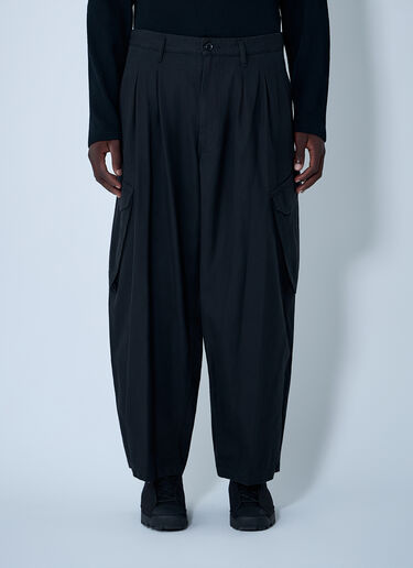 12Tuck Work Pants Yohji Yamamoto 12Tuck Work Pants Black yoy0162001