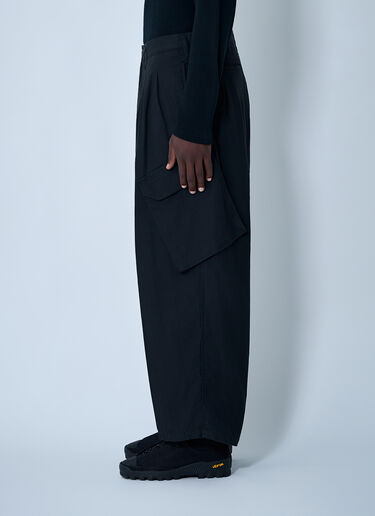 Yohji Yamamoto 12Tuck Work Pants Black yoy0162001