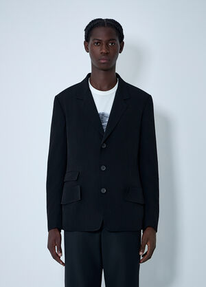 Yohji Yamamoto Tuxedo Flap Jacket Black yoy0162002