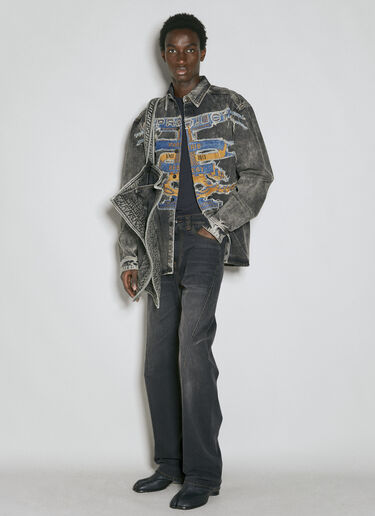 Y/PROJECT Paris' Best Denim Shirt Black ypr0153009