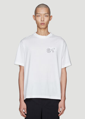 Y-3 Double Logo T-Shirt White yyy0136002