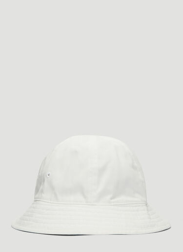 Y-3 Embroidered Logo Bucket Hat White yyy0136027