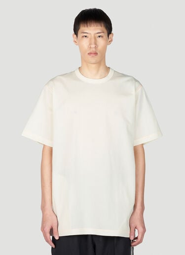 徽标贴饰 T 恤 Y-3 徽标贴饰 T 恤 乳白色 yyy0152015