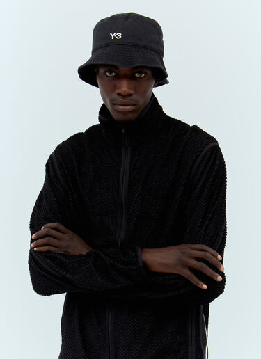 Logo Embroidery Bucket Hat Y-3 Logo Embroidery Bucket Hat Black yyy0158020