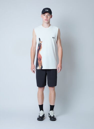 Logo Motif Tank Top Y-3 Logo Motif Tank Top White yyy0162202