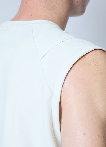Y-3 Logo Motif Tank Top White yyy0162202