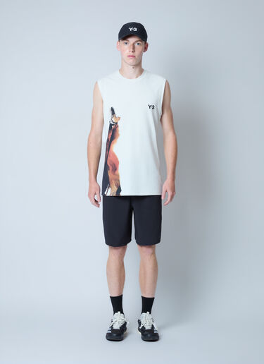 Y-3 Logo Motif Shorts Black yyy0162203